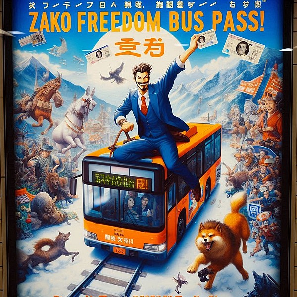 Zakko Freedom Bus Pass
